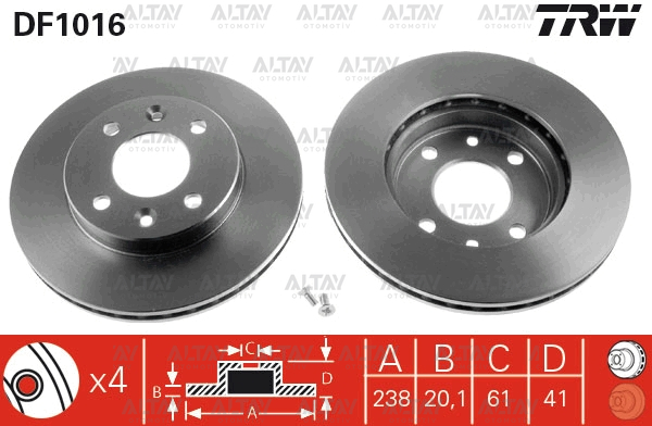 Renault Symbol Ön On Fren Dıskı Aynası Havalı - -clıo I-ıı-kangoo-megane I-symbol I . OEM 7701204286 Renault Symbol Ön On Fren Dıskı Aynası Havalı - -clıo I-ıı-kangoo-megane I-symbol I . OEM 7701204286